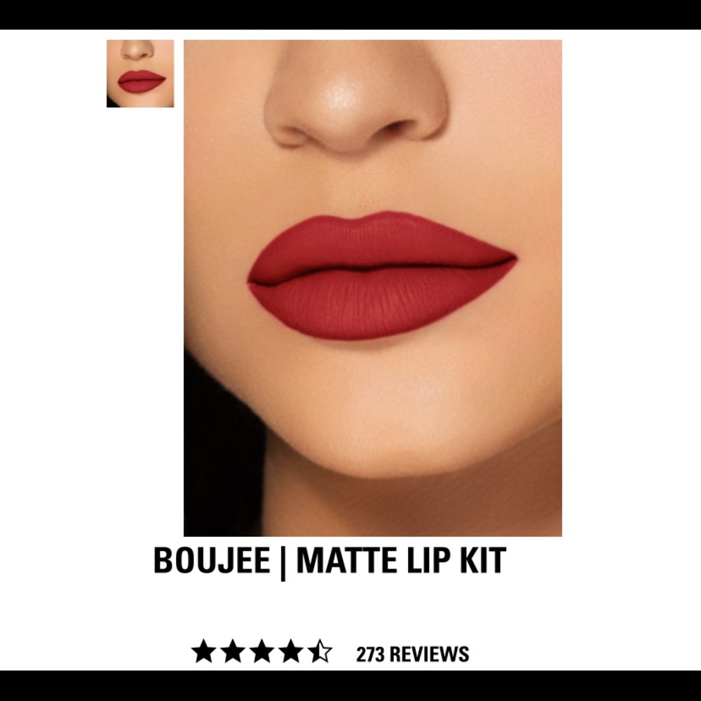 Kylie liquid lipstick - BOUJEE